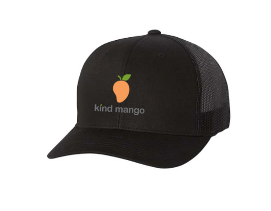 Kind Mango Six-Panel Premium Trucker Cap